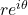 re^{i\theta}