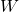 W