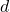 d