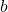 \(b