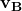 \mathbf{v_B}
