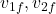 v_{1f}, v_{2f}