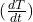 (\frac{dT}{dt})