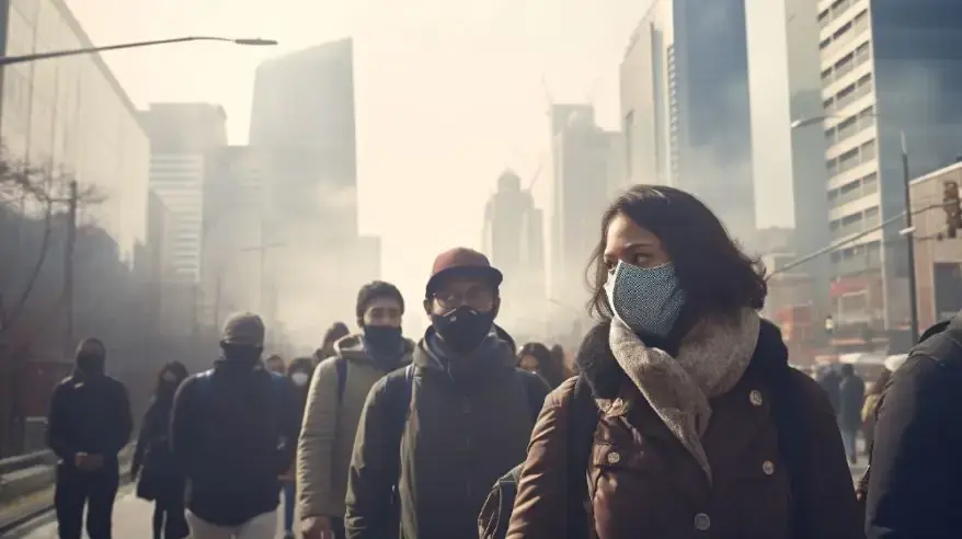 Photochemical smog