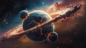 Disintegrating Planet with a Comet-Like Tail