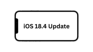 apple ios 18.4 update