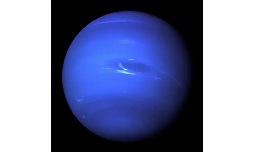 Neptune as seen by Voyager 2—one of the most striking historical events in September