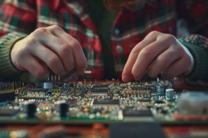 matrix solving with analog computing