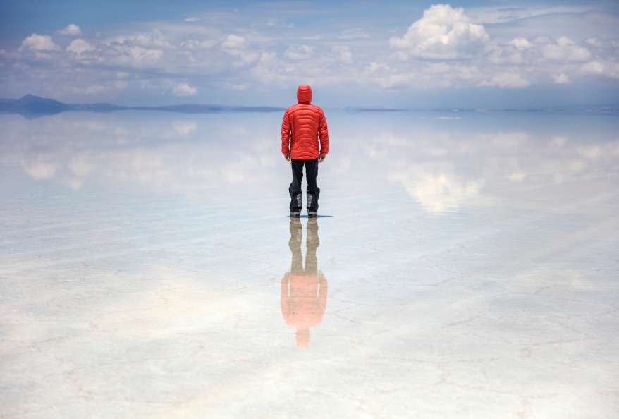 Worlds Largest Natural Mirror