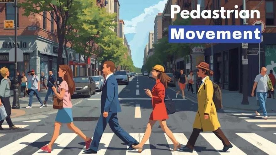 AI Predicts Pedastrian Movement