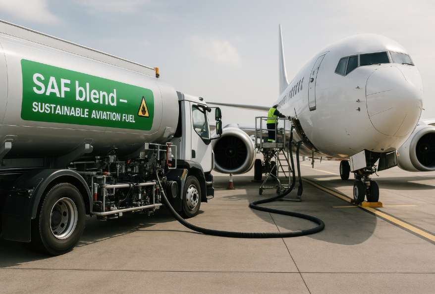 Airplane refueling