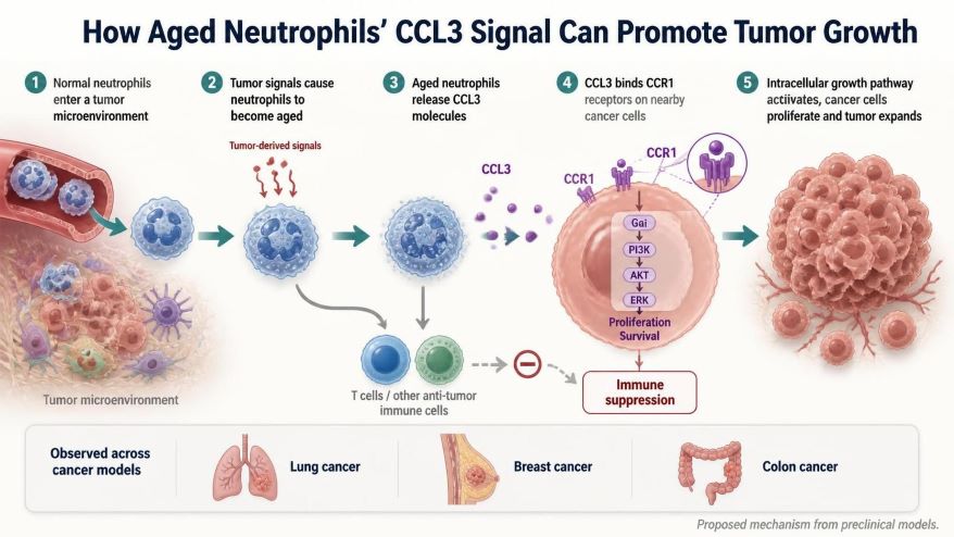 Immune cells help cancer