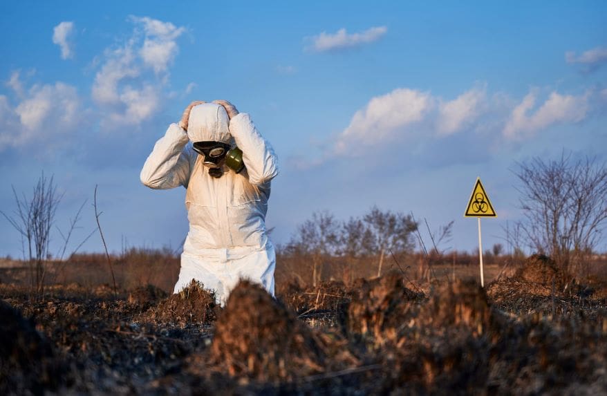 Examples of environmental radioactivity