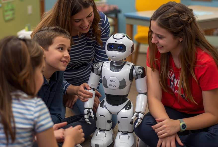 nao robot autism training ai system