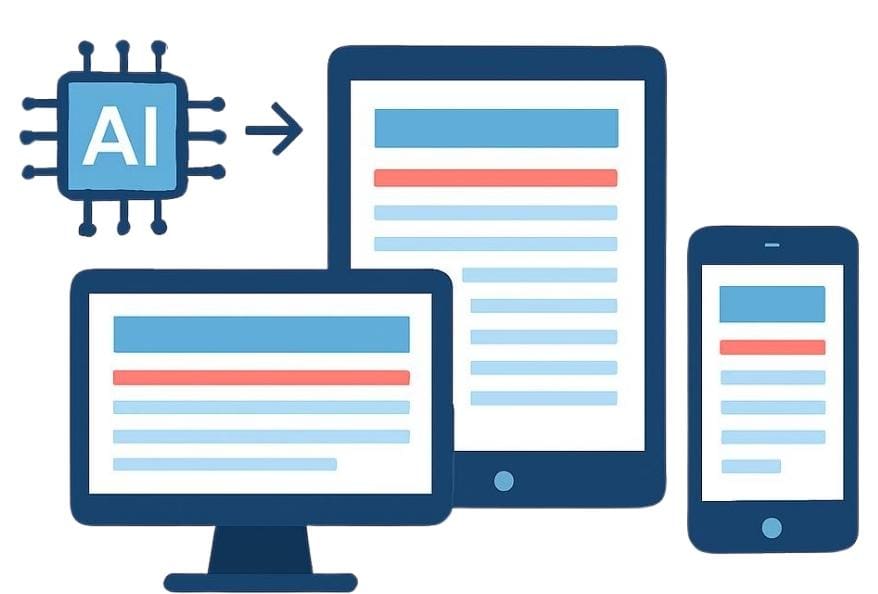 AI Adapts Content Length and Format by Device