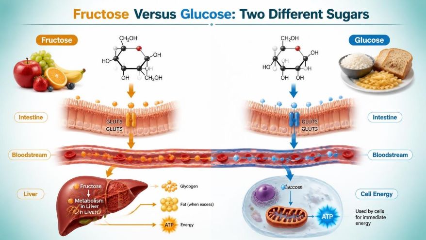 Fructose Versus Glucose