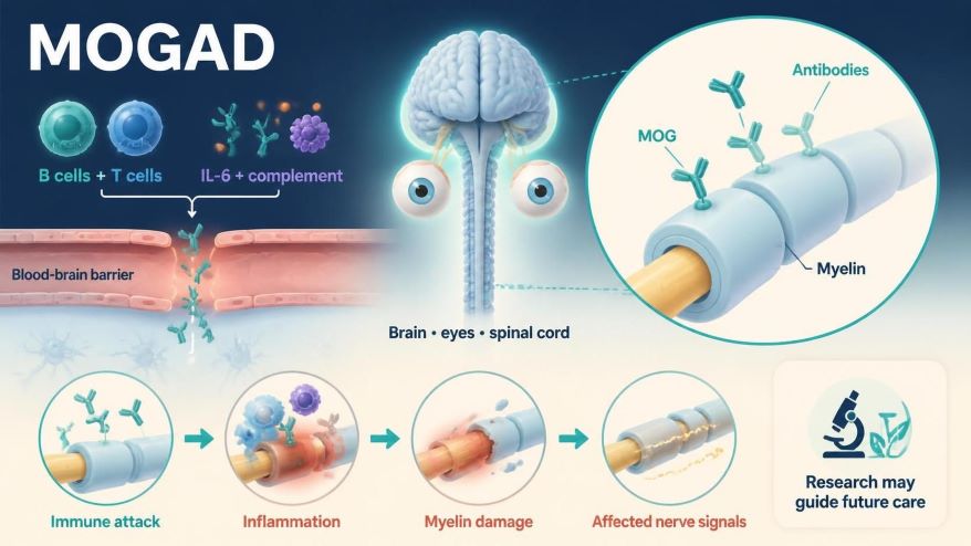 MOGAD Pathophysiology