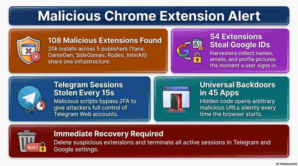 Malicious Chrome Extensions Alert