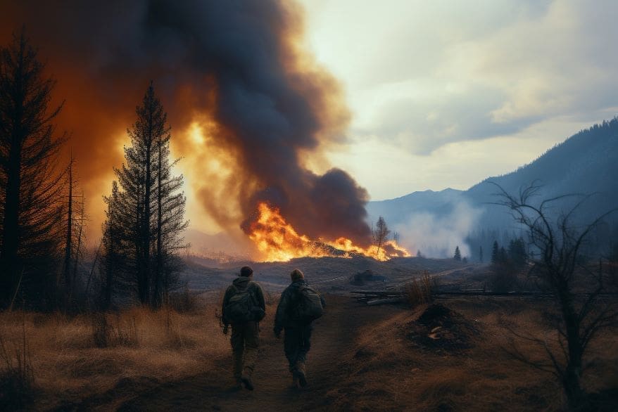California Wildfire Deforestation Rates
