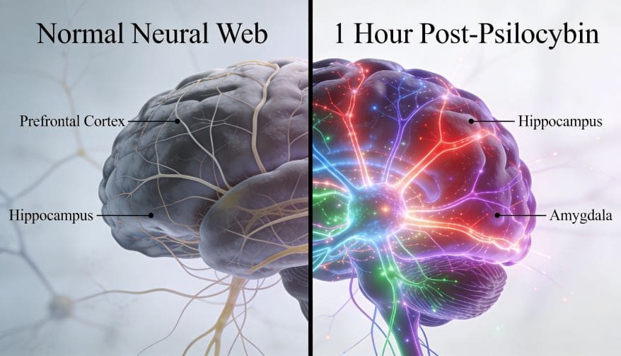 1 hour post Psilocybin