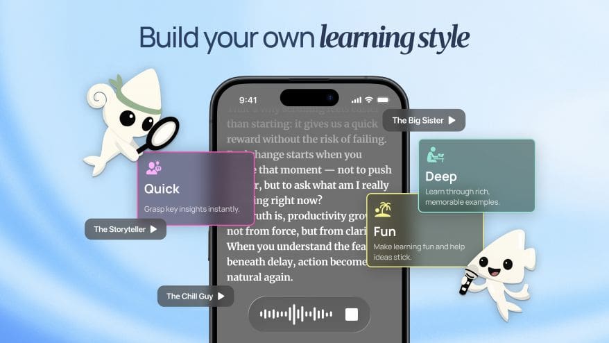 Build your own Learning Style with BeFreed AI