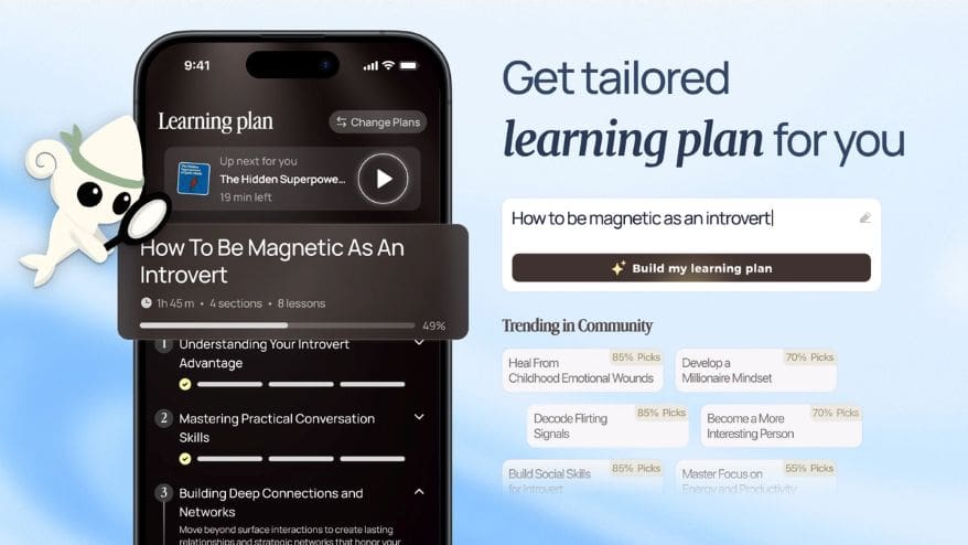 BeFreed-personalized-learing-plan