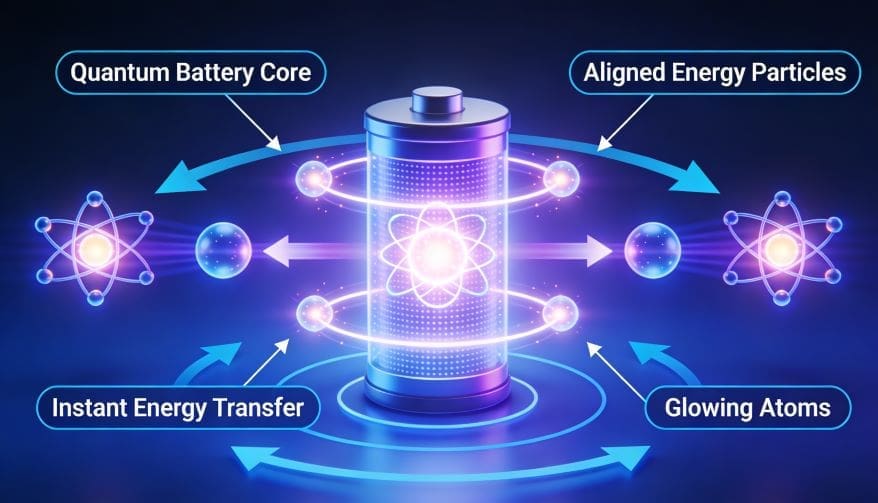 How quantum battery works