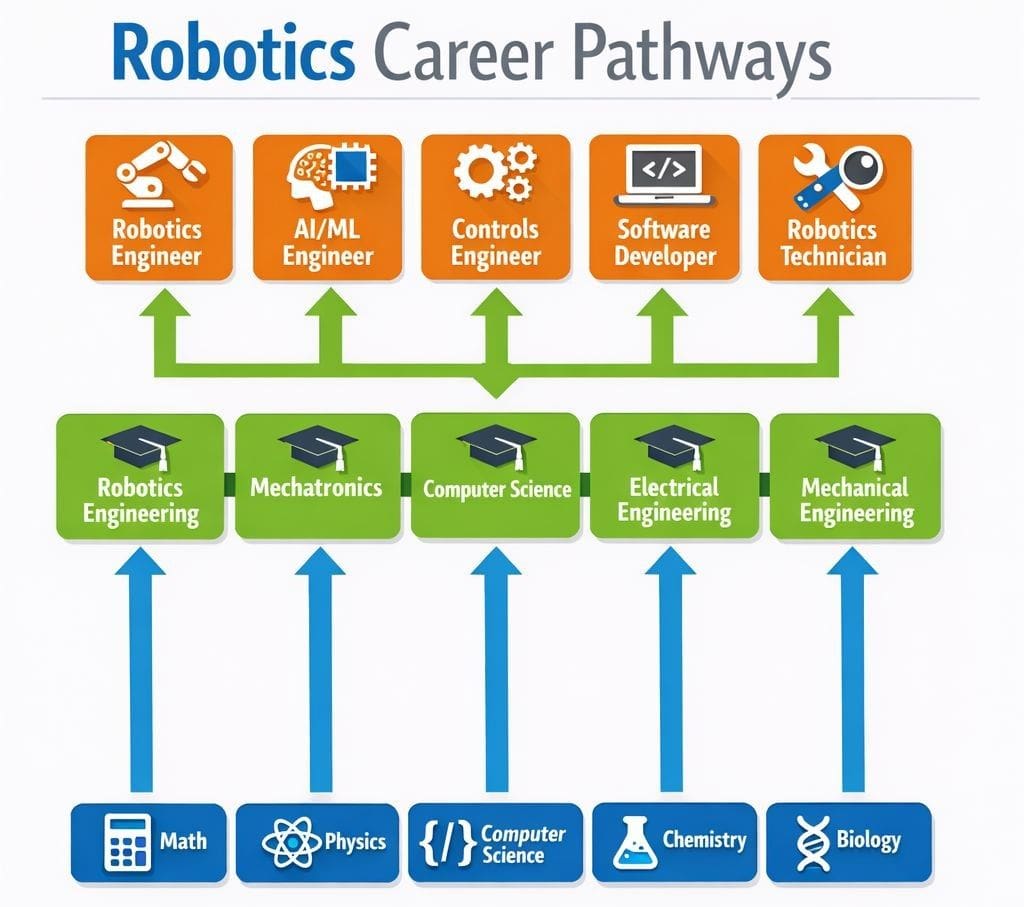 Robotics Career Pathways — From K-12 STEM to Dream Job