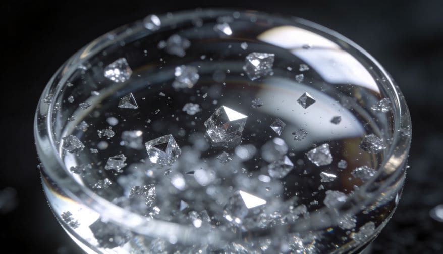 AgCl (silver Chloride) Crystals