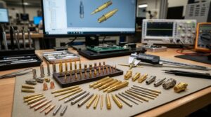 Custom Contact Pins in Electronics