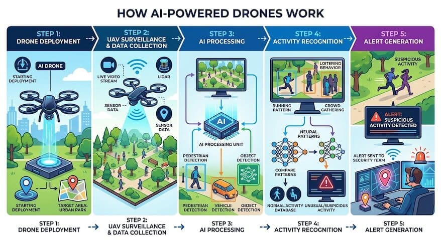 How Ai-Powered Drones Work