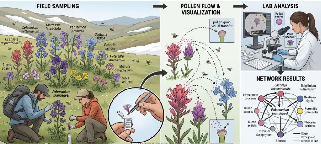 Pollen Transfer Networks
