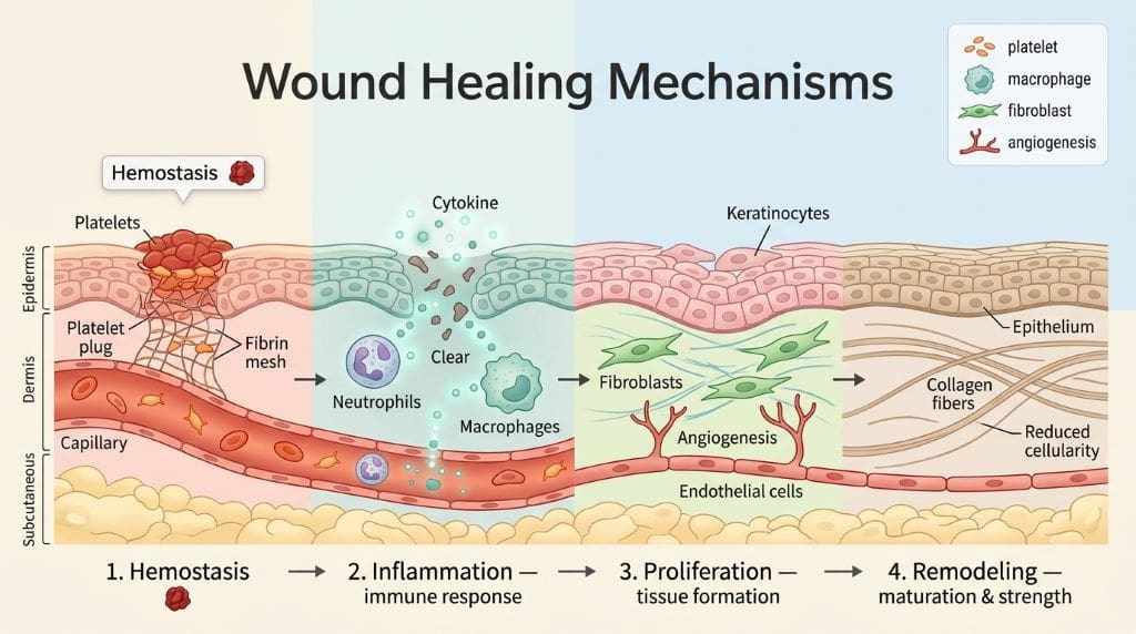 wound healing mechanisms
