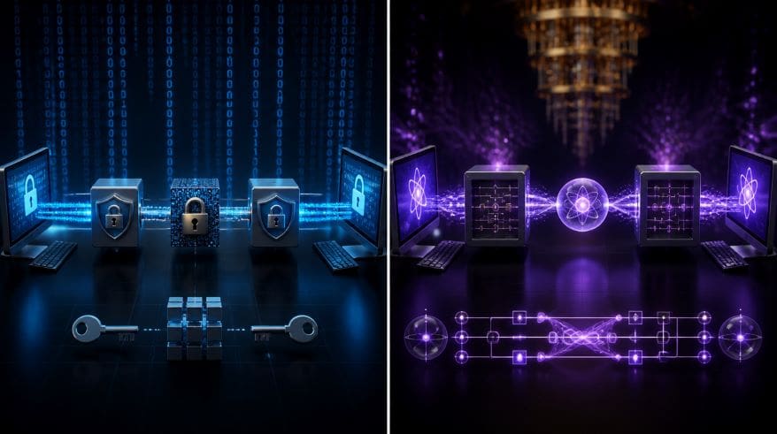 Classical vs Quantum Encryption