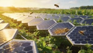 Honeycomb solar panel design