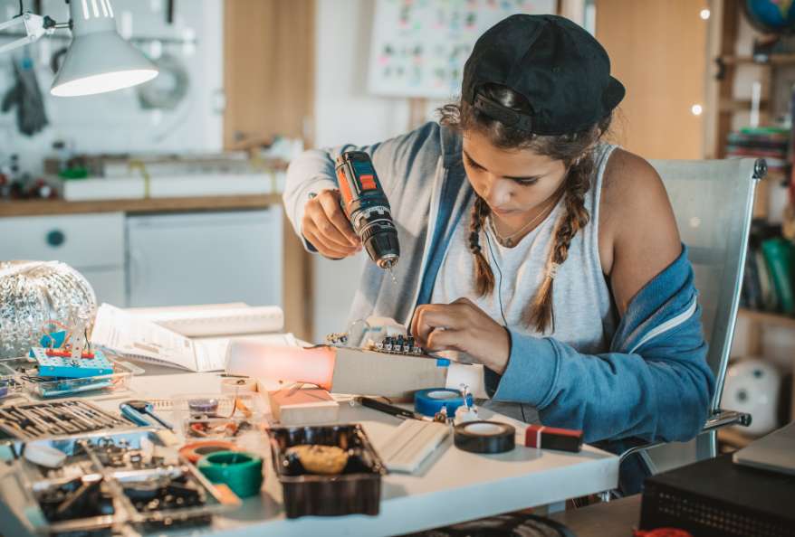 Teenagers in STEM