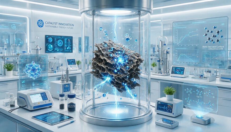 heme-derived carbon electrocatalyst