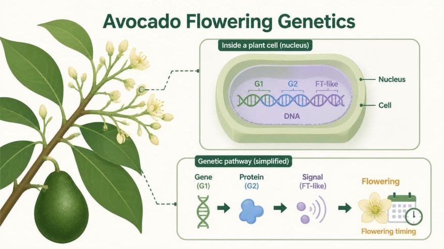 Avocado Flowering Genetics