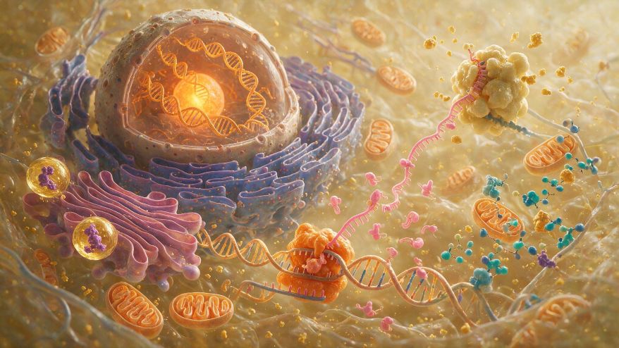Enzymes in a Living Cell
