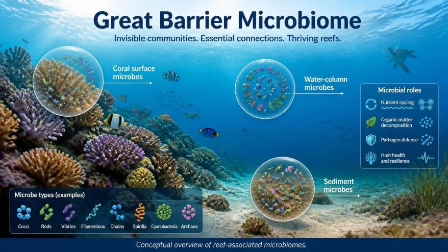 Great Barrier Microbiome