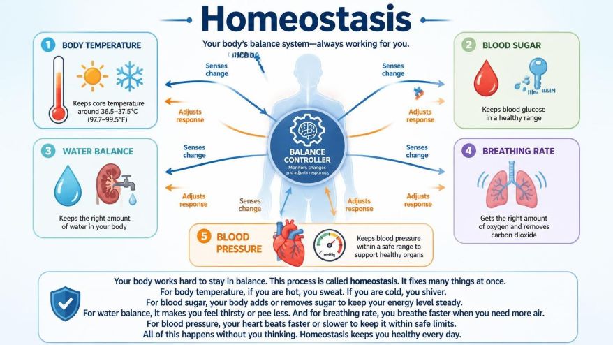 Homeostasis Keeps Your Body Balanced