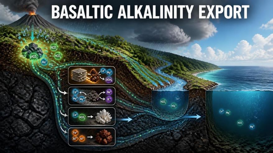 Basaltic Alkalinity Export
