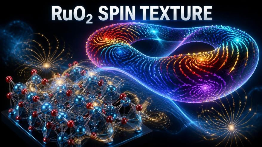 RuO₂ Spin Texture